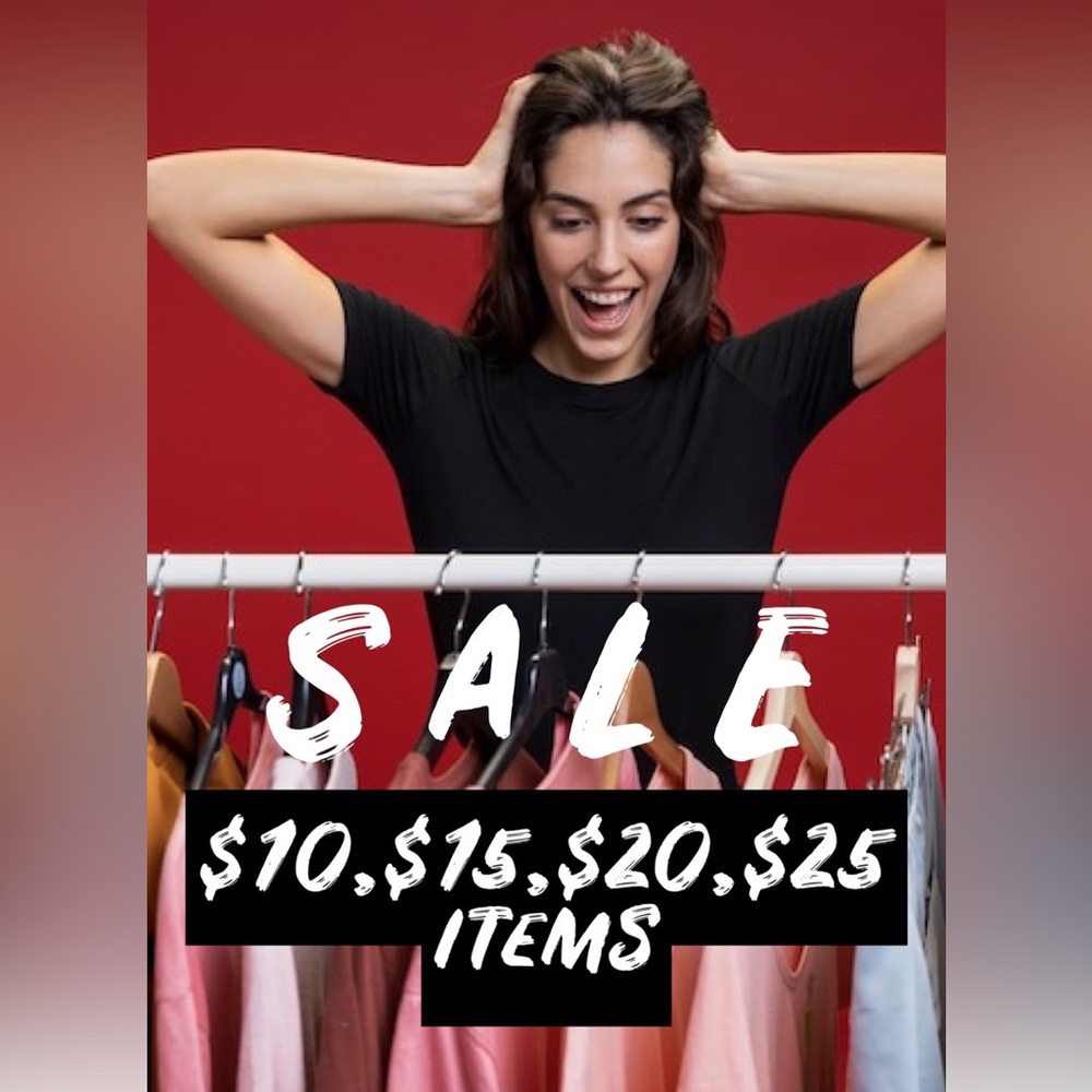 Closet Sale !Price dropped in All items!
